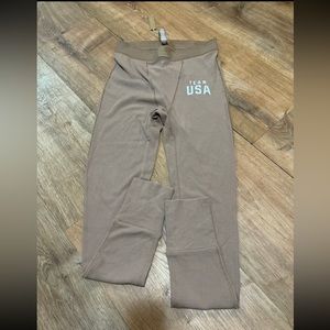 Skims Team USA rib sleep leggings